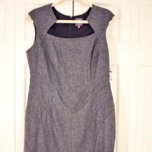 Vince Camuto Gray Sheath Dress
